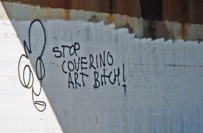 Stop covering Art
